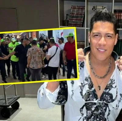 A cantante Rafa Pérez se le fue la mano con su esquema de seguridad; lo tildan de exagerado.