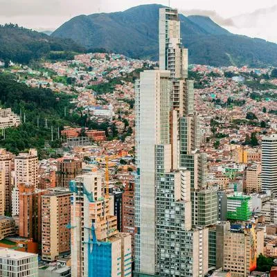 Foto panorámica de Bogotá - británico que eligió quedase cuenta sus razones