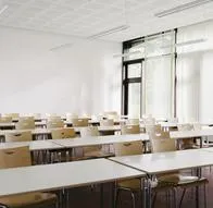 Salón de clases. En relación con becas en Noruega.
