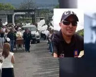 Mauricio Molina González, el investigador del CTI que falleció. En relación con el homenaje que le hicieron.