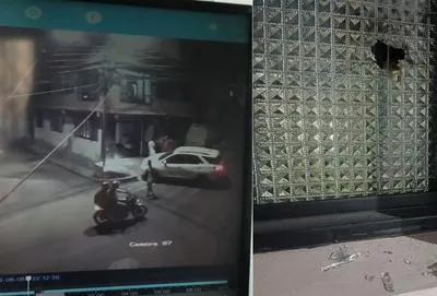 Capturas de video de ataque sicarial rial en Ibagué