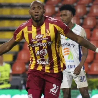 Diego Herazo, delantero del Deportes Tolima, que hará parte del clásico ante el Huila y que ya tiene árbitro definido.
