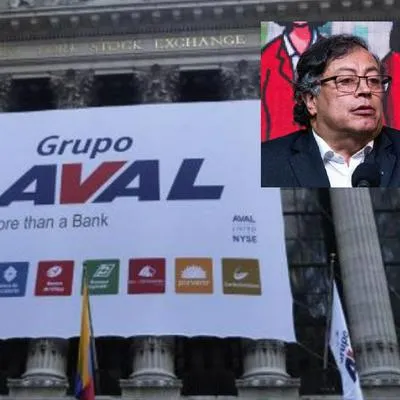 Grupo Aval recibe multa y Gustavo Petro hace fuerte acusación con eso