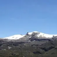 Nevado de Santa Isabel en 2005, que perdería su nieve para 2028 debido al calentamiento global.