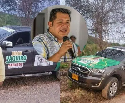 Jorge Váquiro Capera.  Candidato a la Alcaldía de Ortega, Tolima, sufrió atentado; le dispararon