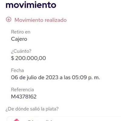Robo en Nequi: mujer asegura que perdió considerable suma de dinero sin saberlo