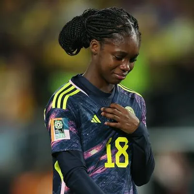 Linda Caicedo lamentó la eliminación de Colombia del Mundial Femenino de Australia y Nueva Zelanda.