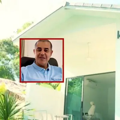 Detalles de la habitación en la que falleció Edwin Arrieta.