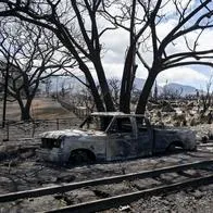 Así se ven las calles de Hawái luego de varios días del incendio más letal de los últimos años.