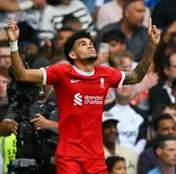 Gol de Luis Díaz con Liverpool en el partido contra Chelsea.