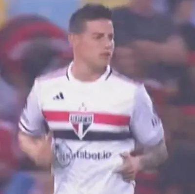 Debut de James Rodríguez en Sao Paulo contra Flamengo: así fue