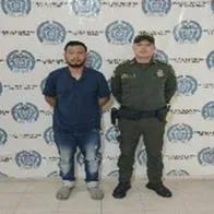  Pedro Rubén Álvarez, capturado por agredir a su padrastro en Valledupar.