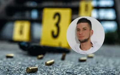 Escena del crimen y una de las víctimas en Armenia.