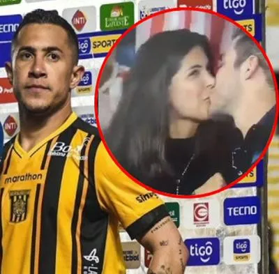 'Kiss cam' pilló acaramelada a Laura Jaramillo, ex de Michael Ortega, con su nuevo amor.
