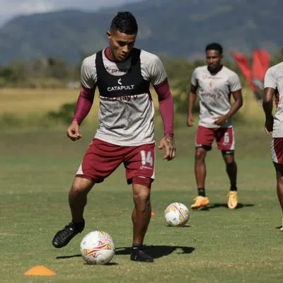 Juan David Ríos, capitan del Deportes Tolima, que quiere remontar la llave de Copa BetPlay ante Alianza Petrolera.