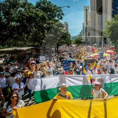 Marcha contra Gustavo Petro, habrá otra este miércoles 16 de agosto