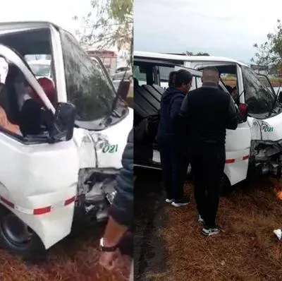 Ibagué hoy: accidente de bus escolar dejó a joven atrapada entre latas