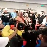 Pelea en aeropuerto Ernesto Cortissoz de Barranquilla por avión de Avianca.