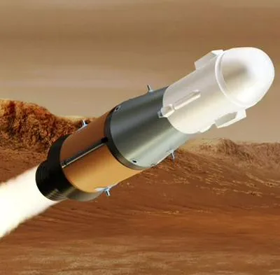 La Nasa planea lanzar el primer cohete desde otro planeta.