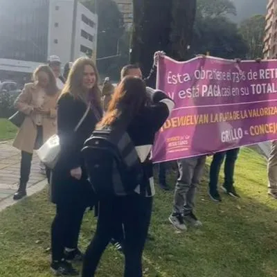 En Bogotá hoy reportan protestas en la calle 94 con carrera 11 y le piden a Claudia López que devuelva plata  de obras de valorización.