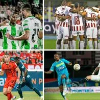Atlético Nacional, Deportes Tolima, América de Cali y Millonarios serían algunos de los clasificados.