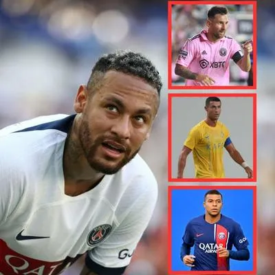 Cuánto ganan Neymar, C. Ronaldo, Messi y Mbappé en Arabia, EE. UU. y Francia