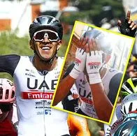 Juan Sebastián Molano, que ganó primera etapa de la Vuelta a Burgos, España, 2023
