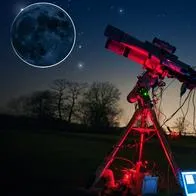 Horarios y lugares para poder apreciar la luna nueva de agosto en México