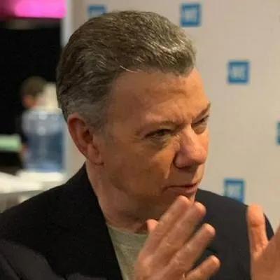 Juan Manuel Santos, expresidente colombiano que gobernó durante la época de los sobornos de Odebrecht.