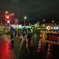 Atracos aumentaron en vía que se encuentra en obra en Bogotá por falta de iluminación. Ladrones roban a conductores y peatones.  
