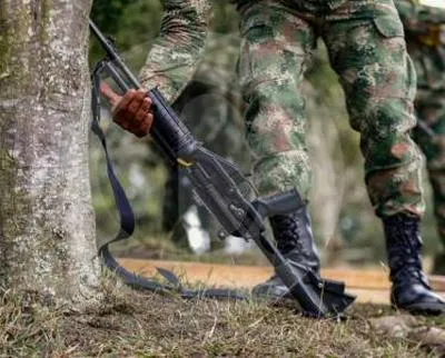 Militar. En relación con ataque de grupo armado en Santander