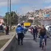Bogotá hoy: trancón en la avenida Boyacá al sur por accidente con un muerto