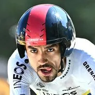 Daniel Felipe Martínez, que deja el equipo Ineos Grenadiers para ir al Bora-Hansgrohe.