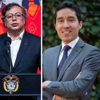 Gustavo Petro, que discutió en Twitter con el presidente de Fedesarrollo Luis Fernando Mejía sobre falta de inversión privada.