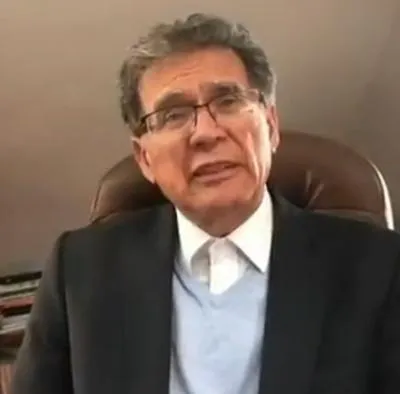 Camilo González Posso, jefe negociador del Gobierno que fue hospitalizado por fuertes dolores en el hígados.