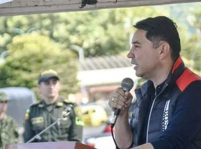 Andrés Hurtado, alcalde de Ibagué que tenía arresto domiciliario.