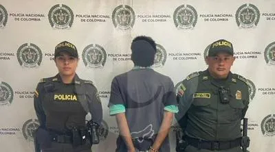 La captura de 'Lágrima' se dio en el barrio Sana Cruz, nororiente de Medellín