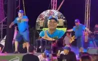 Alcalde de Aguachica, Robinson Manosalva, conocido como ‘El chivo',. En relación con baile que hizo en concierto. 