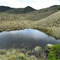 Páramo Guacheneque en el que inicia el río Bogotá.