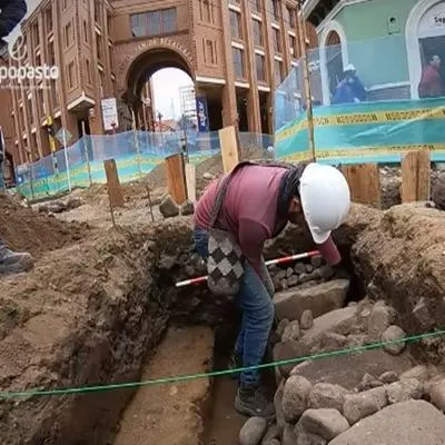 Encontraron restos arqueológicos en obra realizada en Pasto.