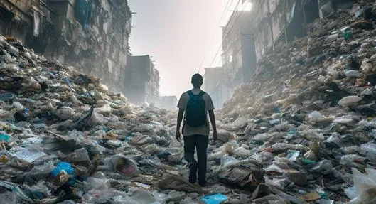 Significado de soñar con basura y mugre.