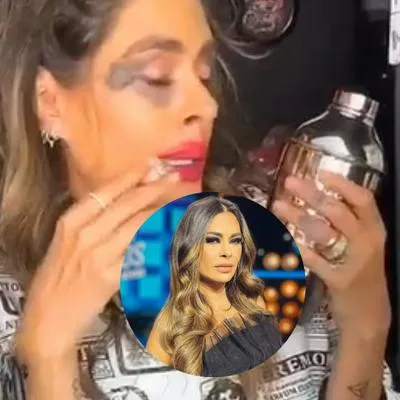 Comparten video de Galilea Montijo "pasa de copas".