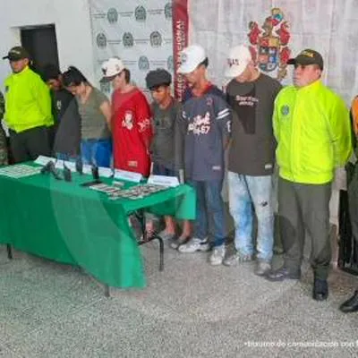 Golpe a banda delincuencial de Puerto Berrío dejó seis detenidos