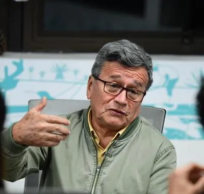 Pablo Beltrán, jefe negociador del Eln con el Gobierno, denunció ataques mediáticos contra el proceso de paz.