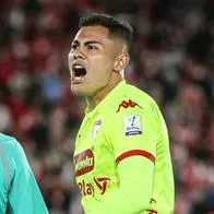 Juan Daniel Espitia, el joven arquero canterano de Santa Fe, habló sobre su noche mágica ante Deportivo Cali por la Copa Colombia.