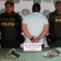 Quindío: capturaron a hombre borracho que empezó a disparar en su casa