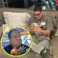 'Juanfer' Quintero sintió un fresquito y reaccionó con 'me gusta' a salida de 'Bolillo'.