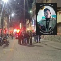 José Manuel, el escolta de la UNP que murió en cruce de disparos con policías de la Sijín
