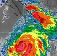 El huracán Hilary cambio de categoría 3 a 4, durante la noche del jueves.