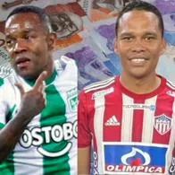 Estos son los salarios de los cinco futbolistas que más ganan en la Liga BetPlay de Colombia. Carlos Bacca, Edwin Cardona y Dorlan Pabón aparecen.